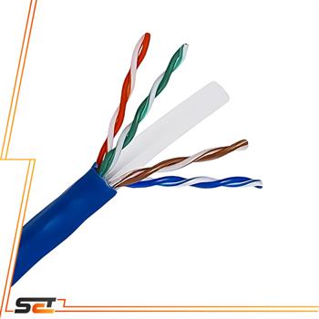 کابل شبکه CAT6 UTP 0/57 نور زنجان