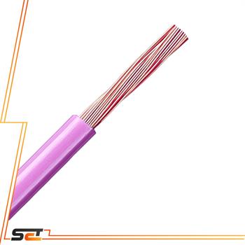 سیم افشان 1x0.5 البرز الکتریک نور لینکو صورتی