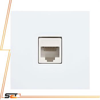 صفحه پریز شبکه آذین سفید