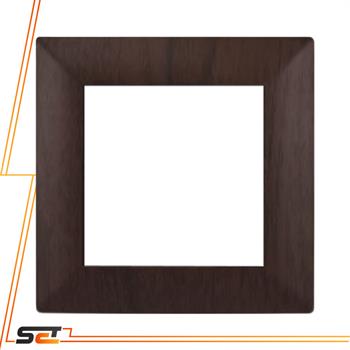 قاب طرح چوب آسمان تیره