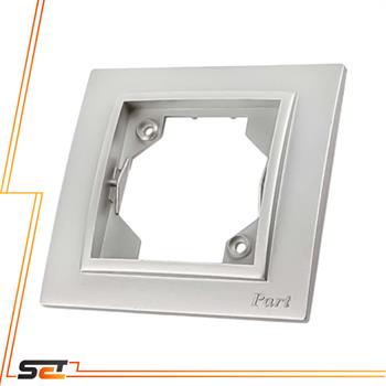 قاب نقره آذین بازه نقره ای