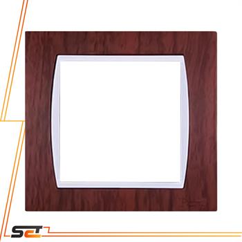 قاب چوب آذین بازه سفید