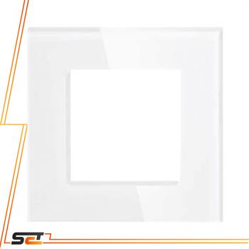 قاب کریستال سفید یخی