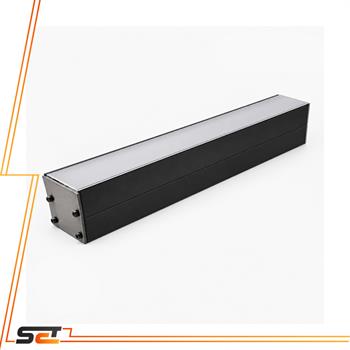 لاینر 88 وات SMD روکار 2 تکه مشکی نور سفید یزد نور