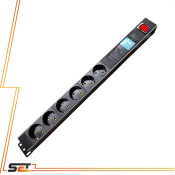 محافظ 6 خانه آنالوگ رک مونت 1/8 متر