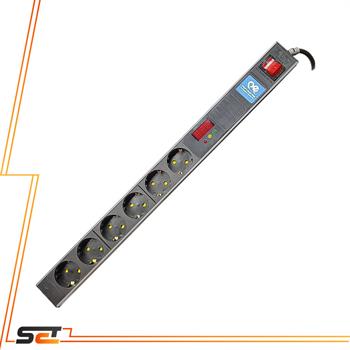 محافظ 6 خانه دیجیتال رک مونت 1/8 متر