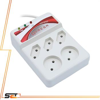 محافظ 5 خانه کلید دار 3متر امگا الکتریک