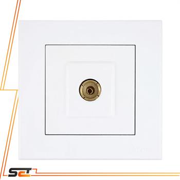 پریز مکانیزم آنتن سفید تابش