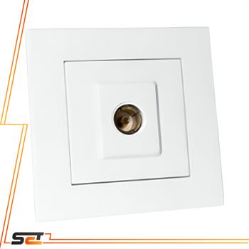 مکانیزم آنتن فیشی سفید با قاب مهتاب