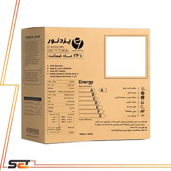 پنل ال ای دی 60 در 60 توکار 50 وات سری اورانوس نچرال یزد نور