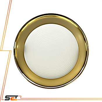 پنل سقفی توکار 12 وات سفید آفتابی سفید SMD رویه 12 سانت یزد نور