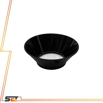 چراغ سقفی توکار 30 وات COB رفلکتور دار مشکی آفتابی یزد نور