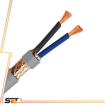 کابل افشان شیلدار 2x1 نور زنجان