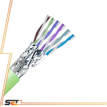 کابل زوجی فویلدار CCA سایز 6x2x0.6 ایکوتک