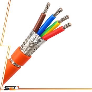 کابل نسوز سیلیکونی شیلد دار نور زنجان 4x1.5