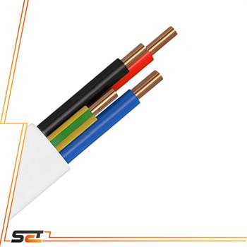 کابل کولری افشان 4x1.5 سفید نور زنجان