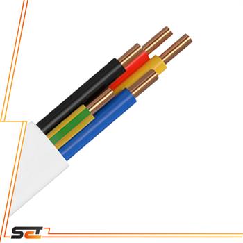 کابل کولری افشان 5x1 سفید نور زنجان